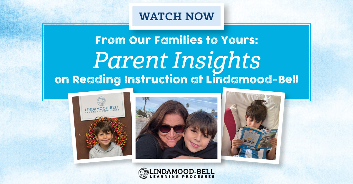 From Our Families to Yours: Parent Insights on Reading Instruction at ...