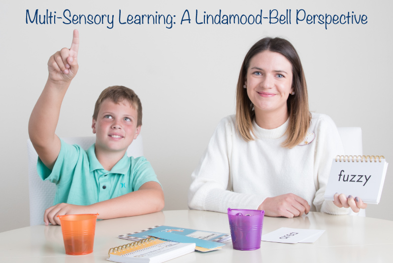 multi sensory instruction with Lindamood-Bell