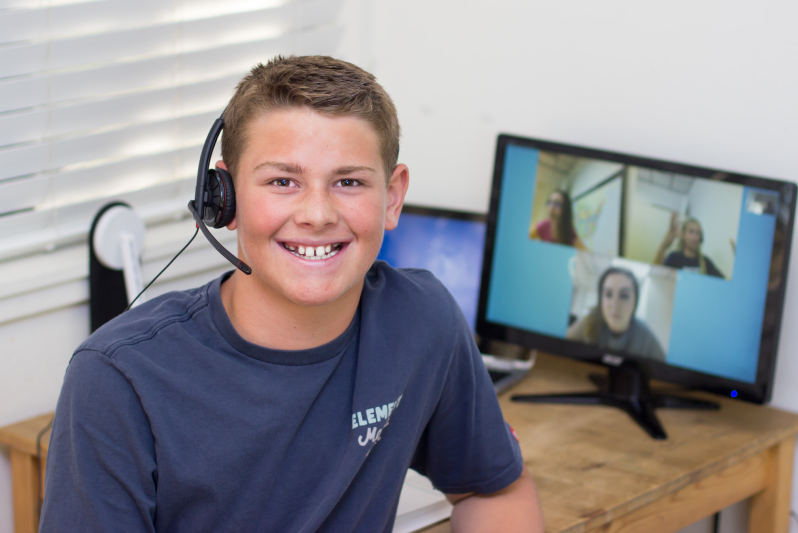 transitioning to an online school
