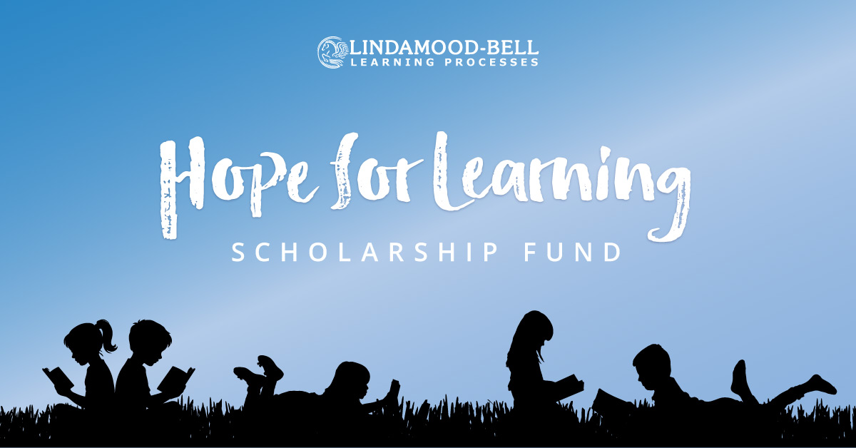Hope for Learning Scholarship Fund - Lindamood-Bell